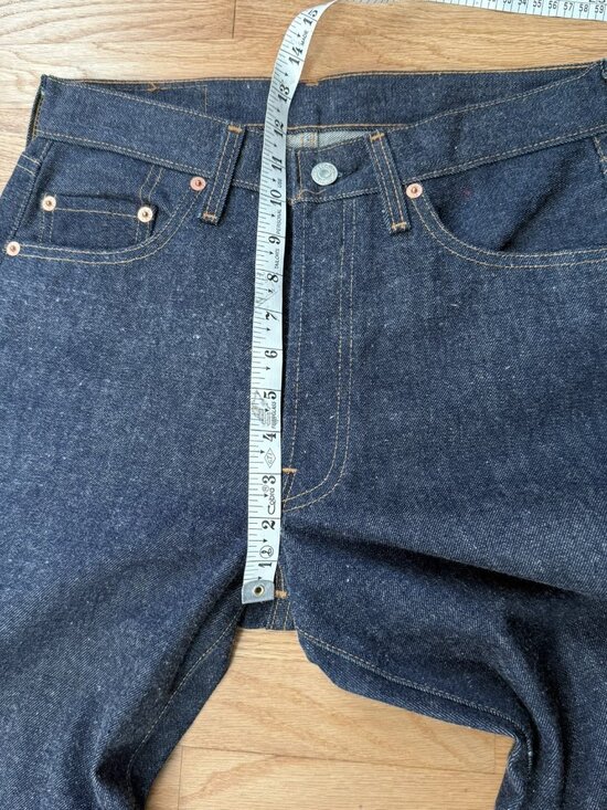 Levi's Vintage Clothing LVC 1993 Deadstock Valencia Street Selvedge Denim 29/34 - Picture 2 of 16
